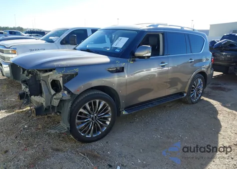 2019 Infiniti Qx80 Luxe from USA, damaged, VIN JN8AZ2NF4K9680216